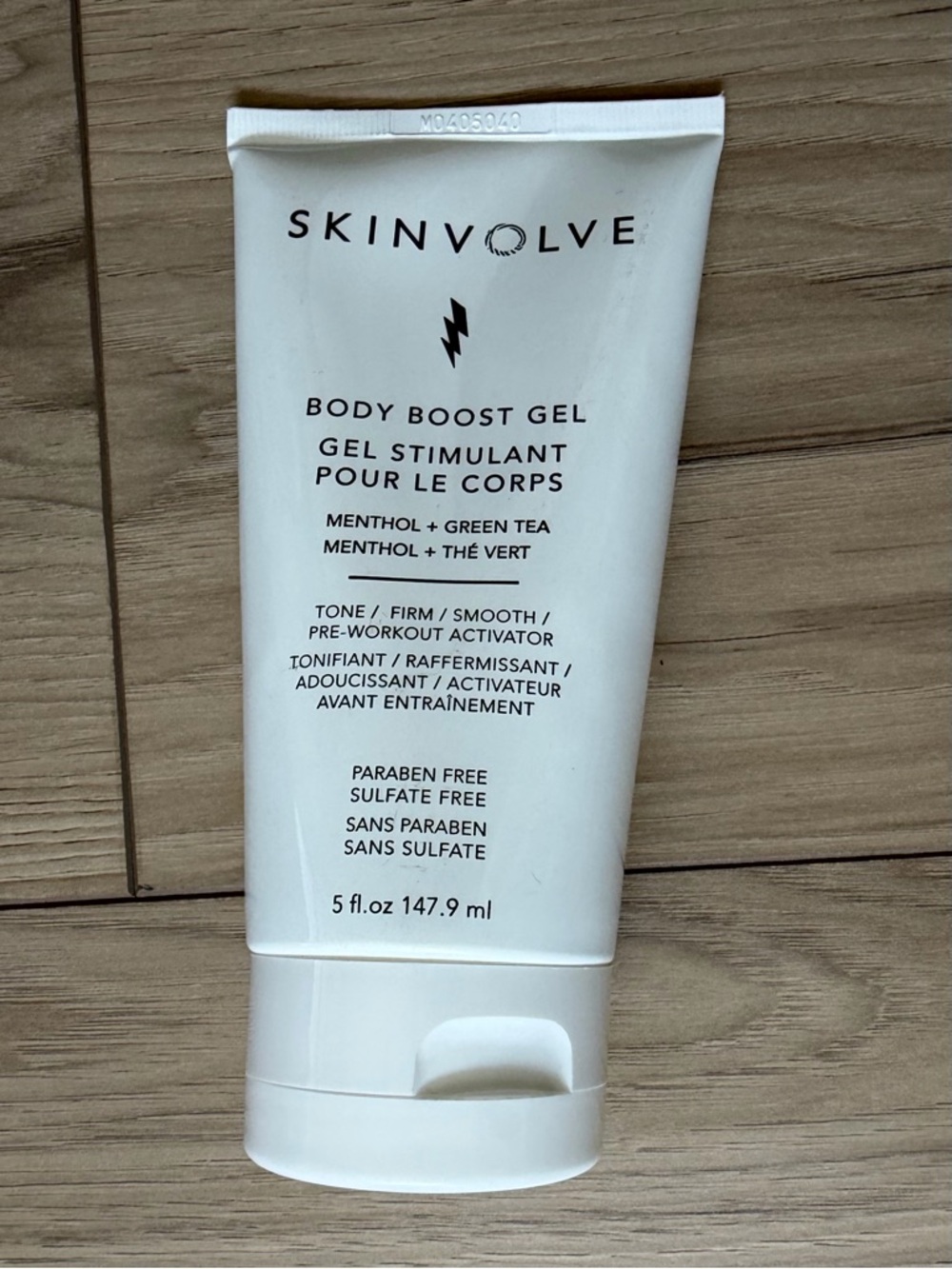 NEW Skinvolve Body Boost Gel Menthol Green Tea 5oz